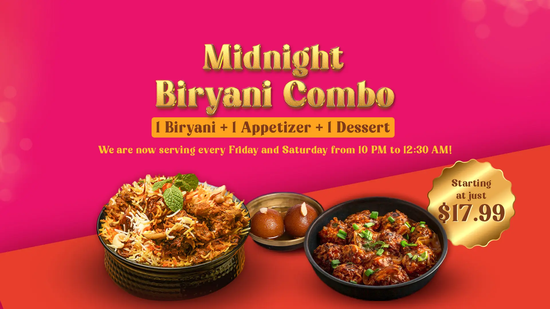 Midnight Biryani Combo | Himalayan Kitchen