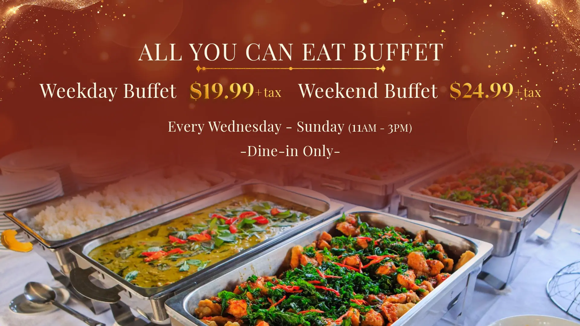 Weekend Weekday Lunch Buffet